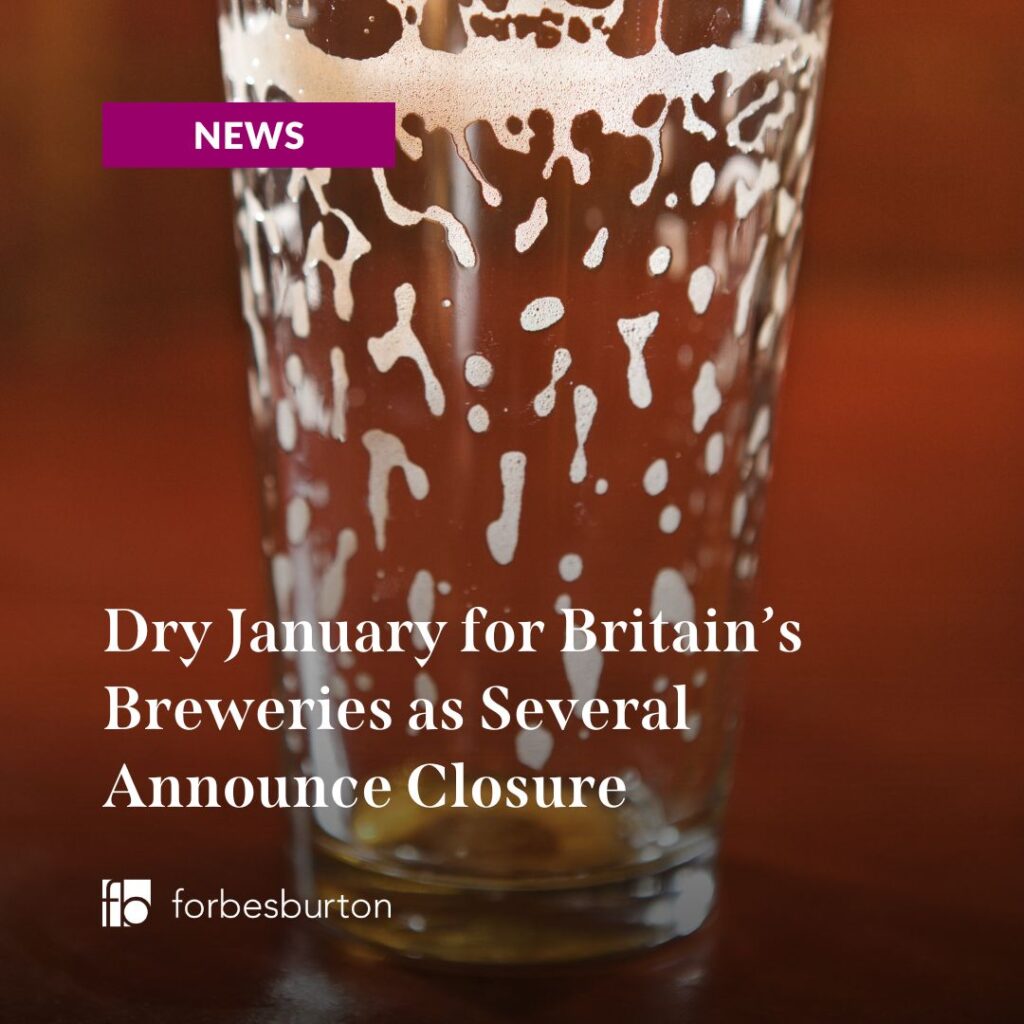 Dry January for Britain s Breweries as Several Announce Closure